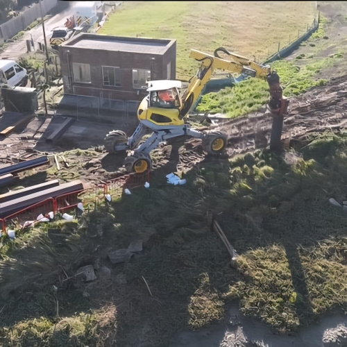 Spider excavator at RTWE