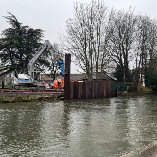 VolkerGround Engineering at Newbury Wharf