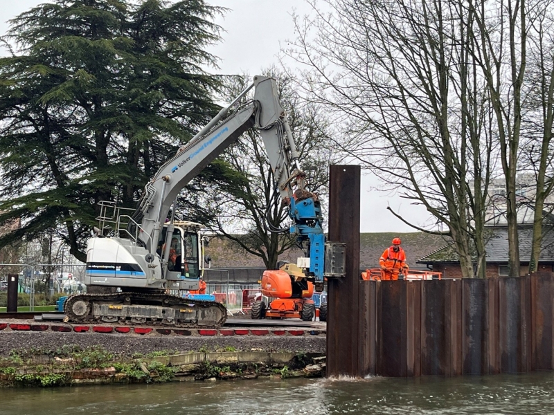 VolkerGround Engineering at Newbury Wharf