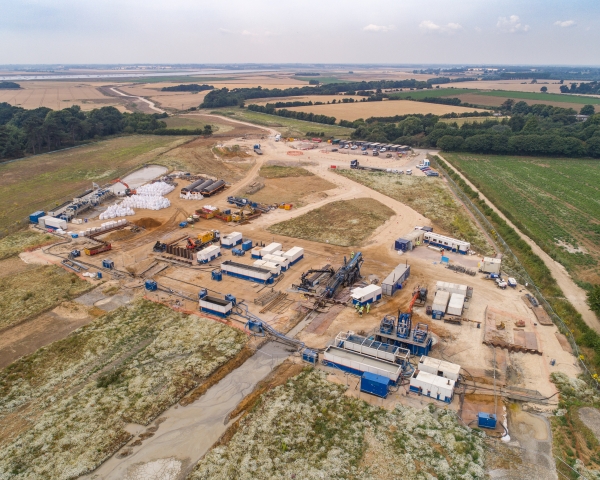 VolkerTrenchless Solutions on site at the East Anglia One project.