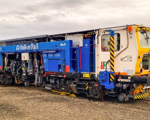 A Beaver tamper in a depot