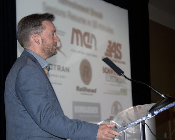 Stuart Spriggs talks at Rail Safety Seminar Florida